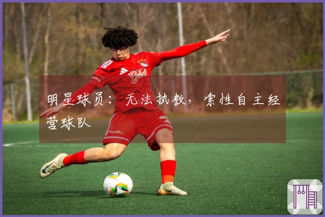 明星球员：无法执教，索性自主经营球队